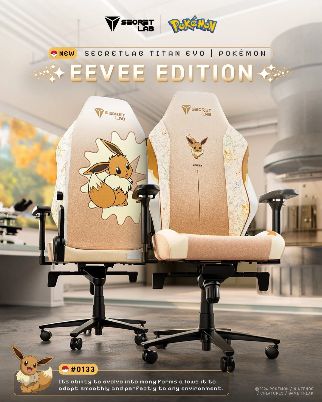 Secretlab's Pokémon TITAN Evo Chairs Bring Pikachu